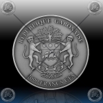 3oz GABON 1000 Francs "SLON" 2012 3oz GABON 1000 Francs "SLON" 2012